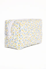 Clementine Cosmetic Bag - Blue Floral