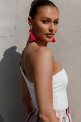 Cora Fringe Earrings - Multi