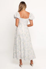 Beati Midi Dress - Blue