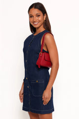 Lisa Mini Dress - Medium Denim