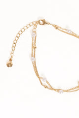 Bambi Pearl Bracelet - Gold