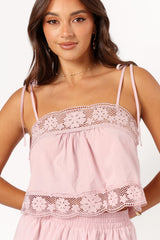 Elsie Two Piece Set - Mauve