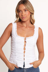 Jayda Top - White