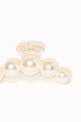 Camille Hair Clip - Pearl