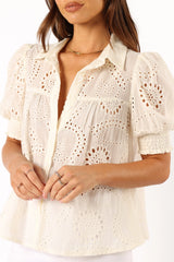 Janelle Top - White