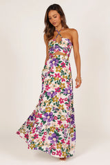 Kari Halter Top Set - Floral