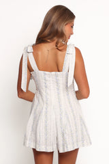 Dariah Romper - Blue