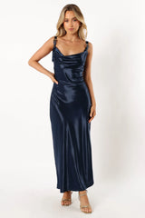 Loxana Midi Dress - Midnight