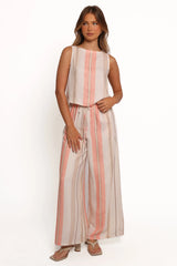 Mckenzie Pant Set - Multi Stripe