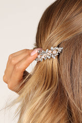 Brielle Embellished Hairclip - Gold