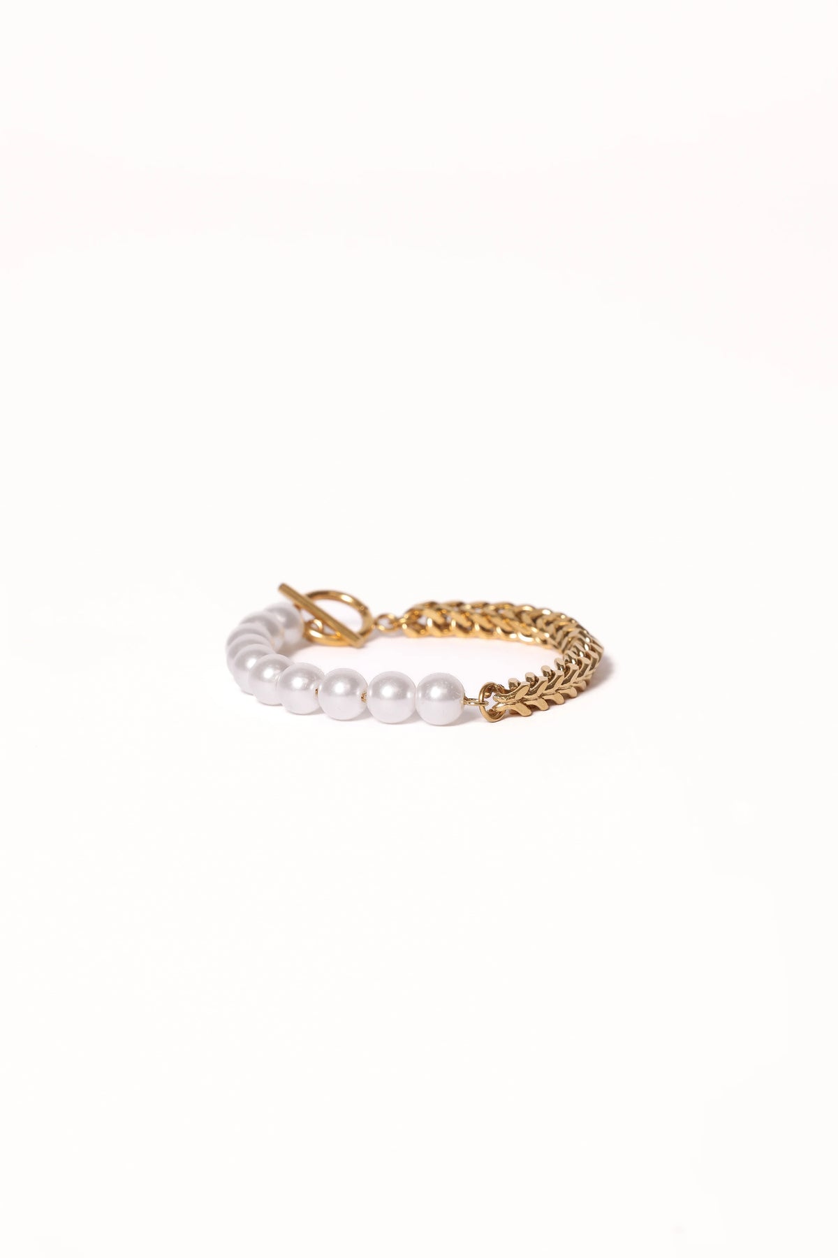 Cascais Bracelet - Gold/Pearl