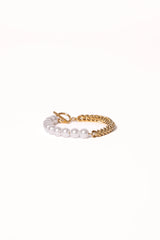 Cascais Bracelet - Gold/Pearl