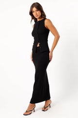 Adeline Two Piece Set - Black