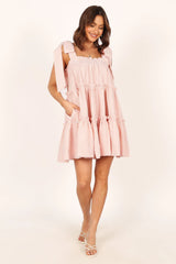 Doria Mini Dress - Pink