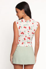 Morgan Top - Starlight Cherry