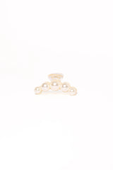 Camille Hair Clip - Pearl