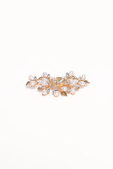 Madelaine Hair Comb - Gold/Pearl