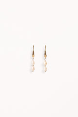 Larissa Pearl Earrings - Gold