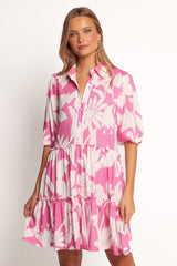 Galatea Mini Dress - Nola Print