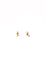 Dakota Knot Earrings - Gold