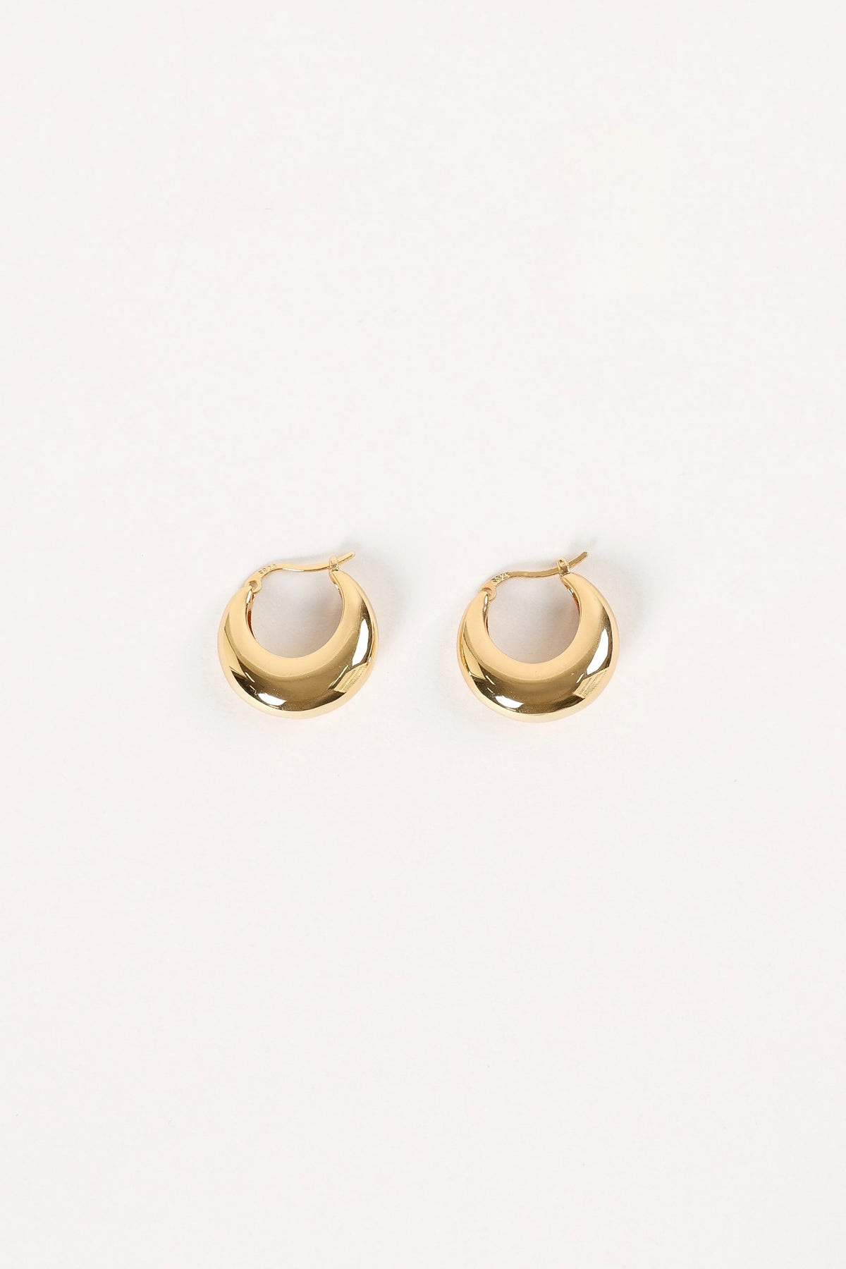 Lainey Hoop Earrings - Gold