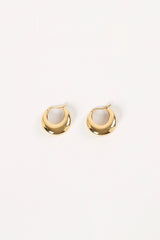 Lainey Hoop Earrings - Gold