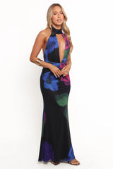 Antonie Maxi Dress - Rosalia Pink Multi