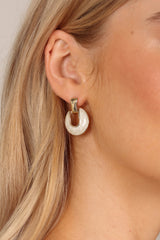 Flora Earrings - Gold