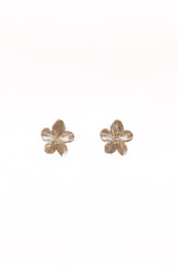 Adriana Flower Earrings - Gold