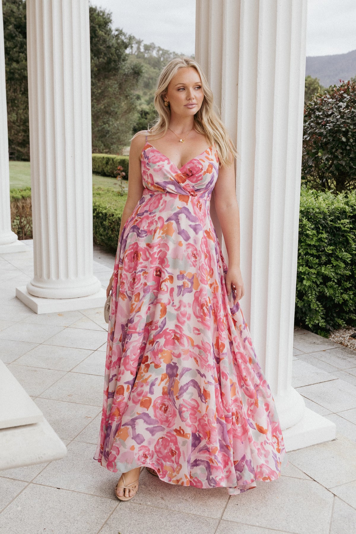 Madilyn Maxi Dress - Multi Floral