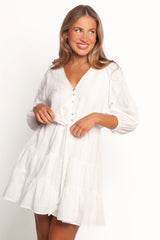 Alex Mini Dress - White