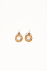 Esther Earrings - Tan