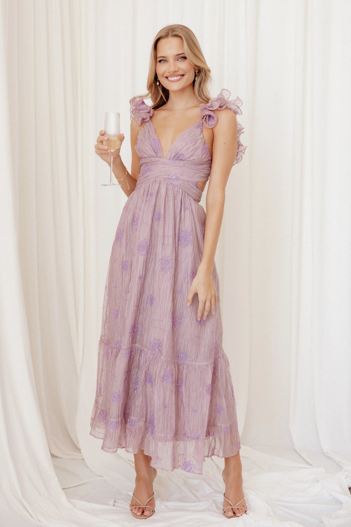 Harmony Maxi Dress - Lilac