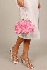 Mon Amour Floral Clutch - Pink