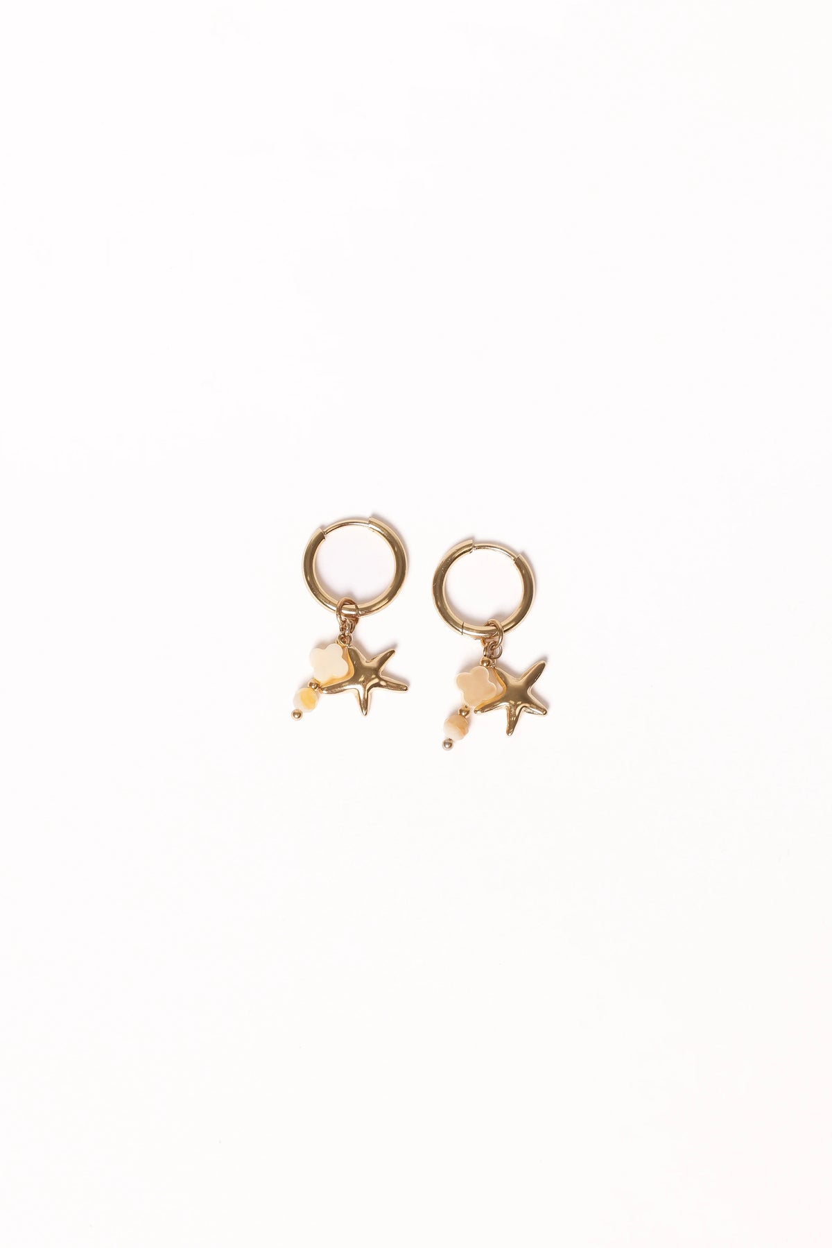 Catania Charm Earrings - Gold