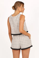 Elea Short - Black White