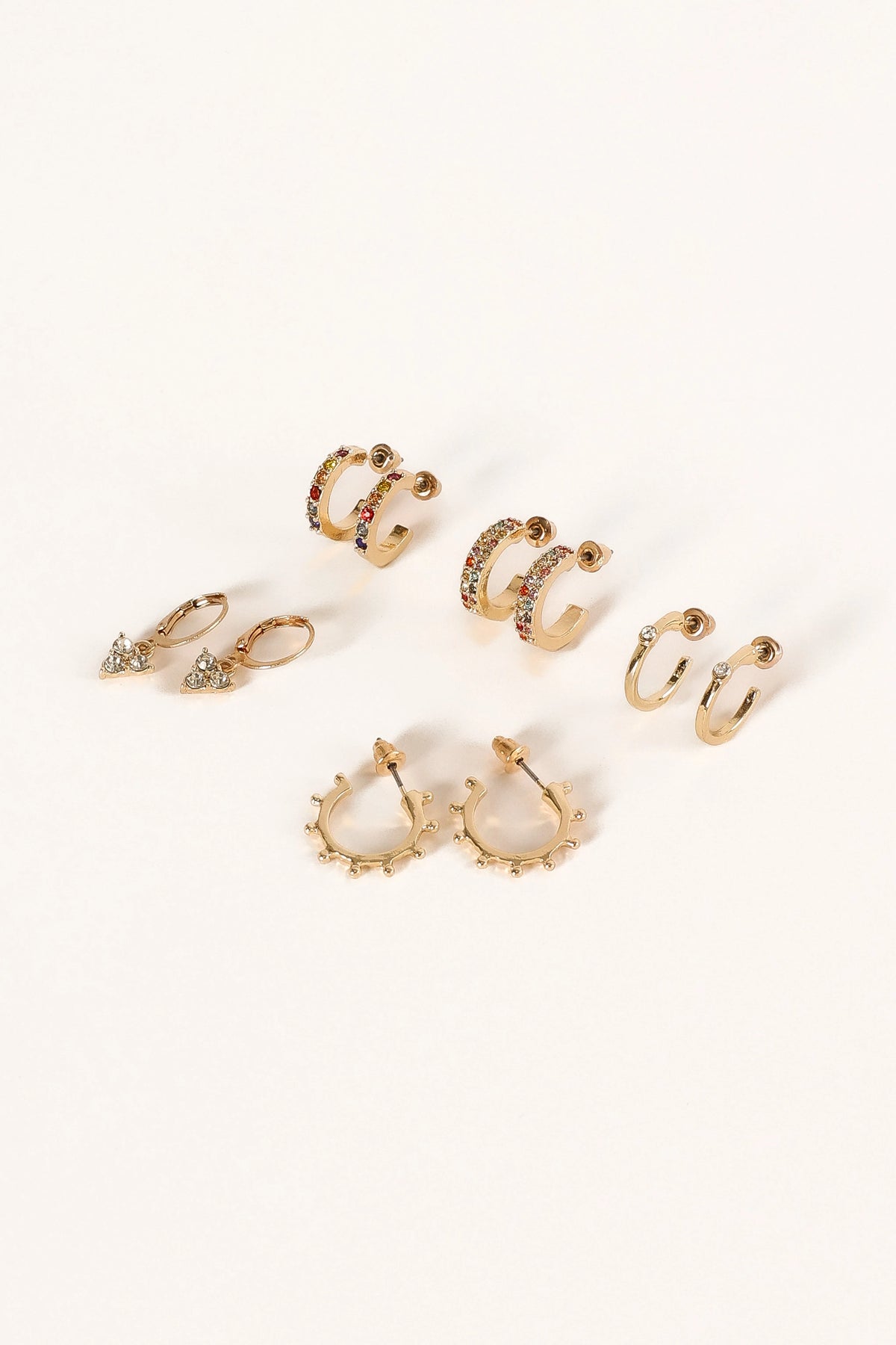 Felix 5 Pack Earring Set - Multi
