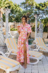 Arianna Maxi Dress - Pink Scenic