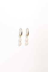 Larissa Pearl Earrings - Gold