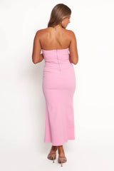 Briggs Midi Dress - Pink