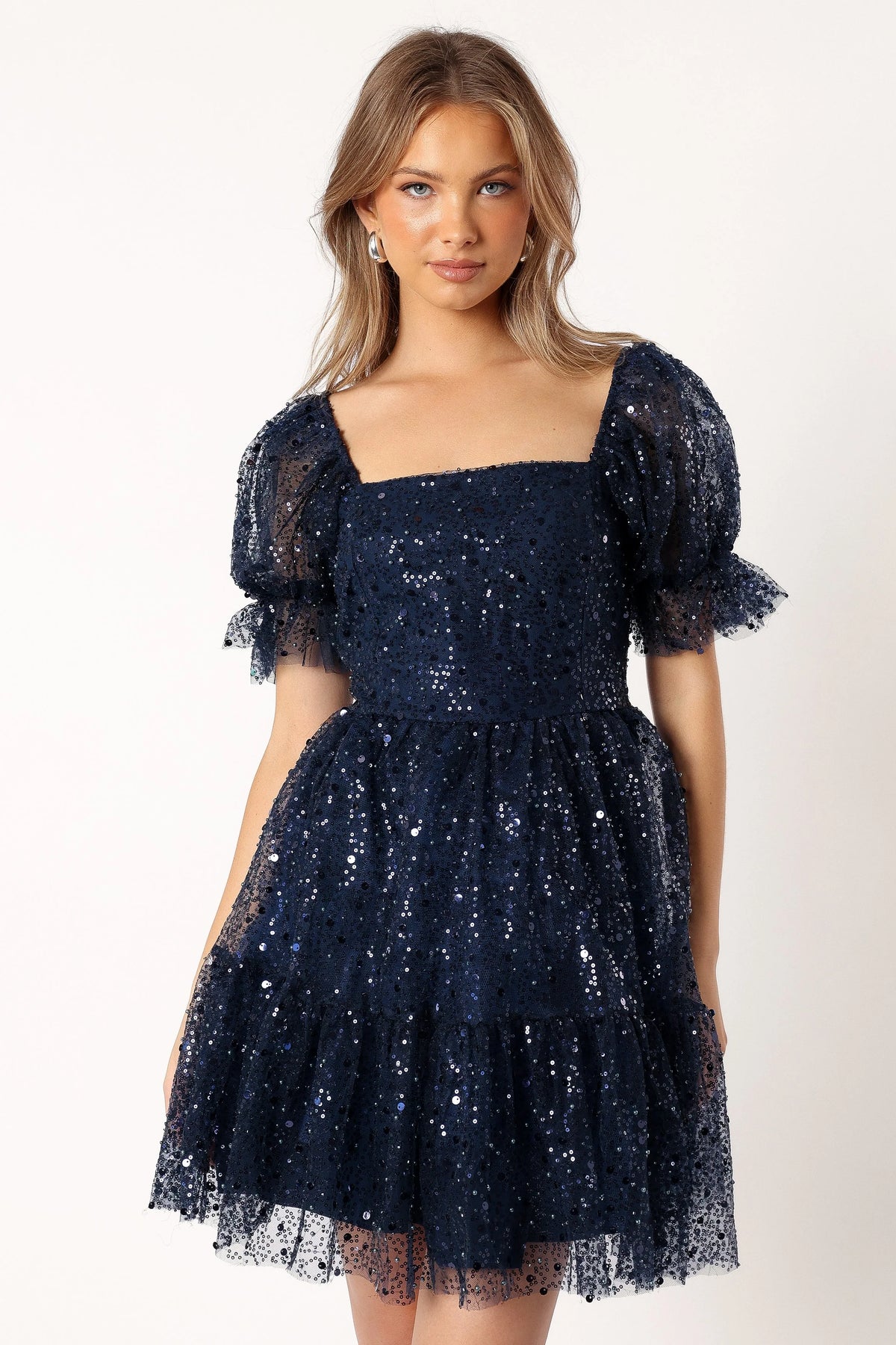 Karina Mini Dress - Navy