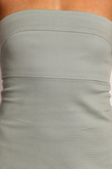 Casey Strapless Mini Dress - Sage