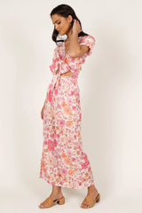 Matilda Top & Pant Set - Pink Floral