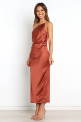 Luella Dress - Rust