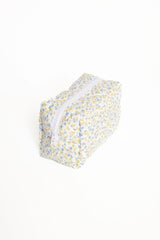 Clementine Cosmetic Bag - Blue Floral