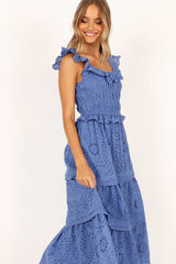 Finley Maxi Dress - Blue