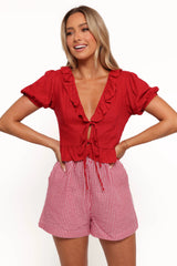 Andra Top - Red