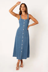 Bettie Midi Dress - Denim