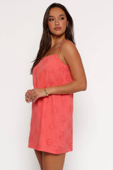 Emelie Mini Dress - Coral