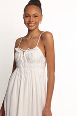 Ceres Maxi Dress - White